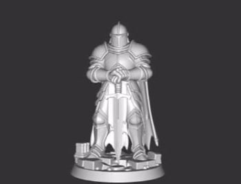 مدل شوالیه ایستاده