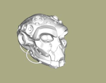 مدل جمجمه مکانیکی